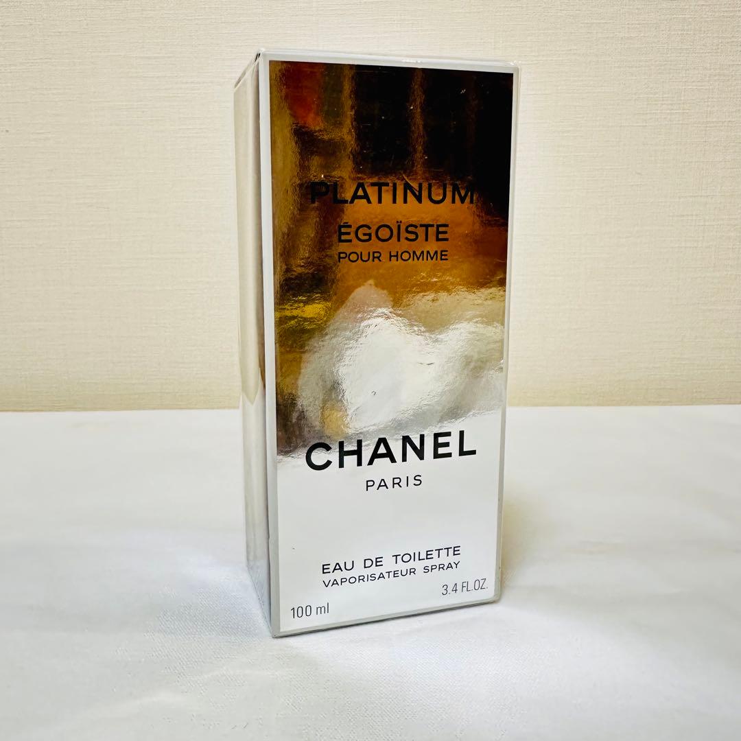 新品未開封　シャネル エゴイスト プラチナム オードトワレ　香水　100ml CHANEL（シャネル） 香水 メンズ エゴイスト プラチナム エゴプラ