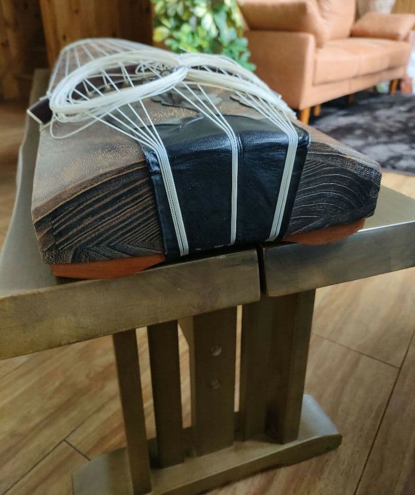 ももちゃん　琴13弦　すだれ彫り　付属品