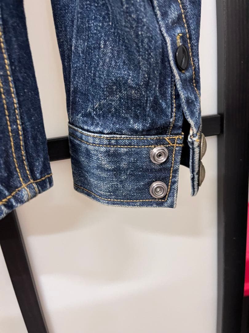 希少　REDMOON レッドムーン デニムシャツジャケット コンチョボタン