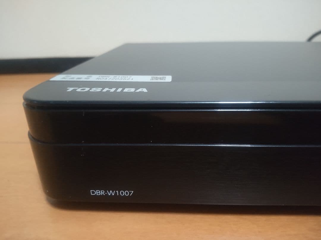 東芝　REGZA　DBR―W1007 1TB→3TB プチメンテ済み