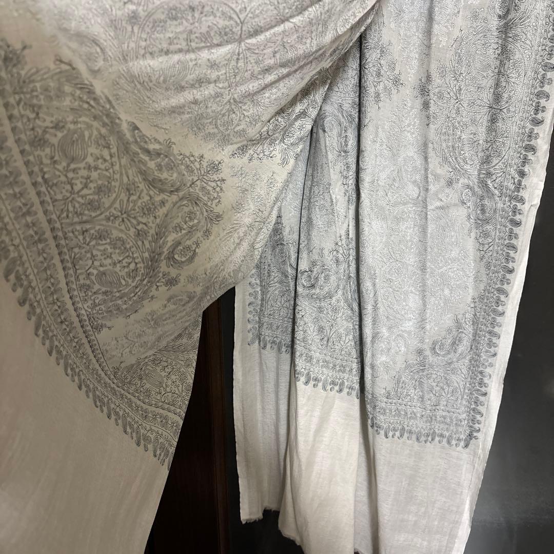 【お値引き不可】トルコで購入　刺繍ストール