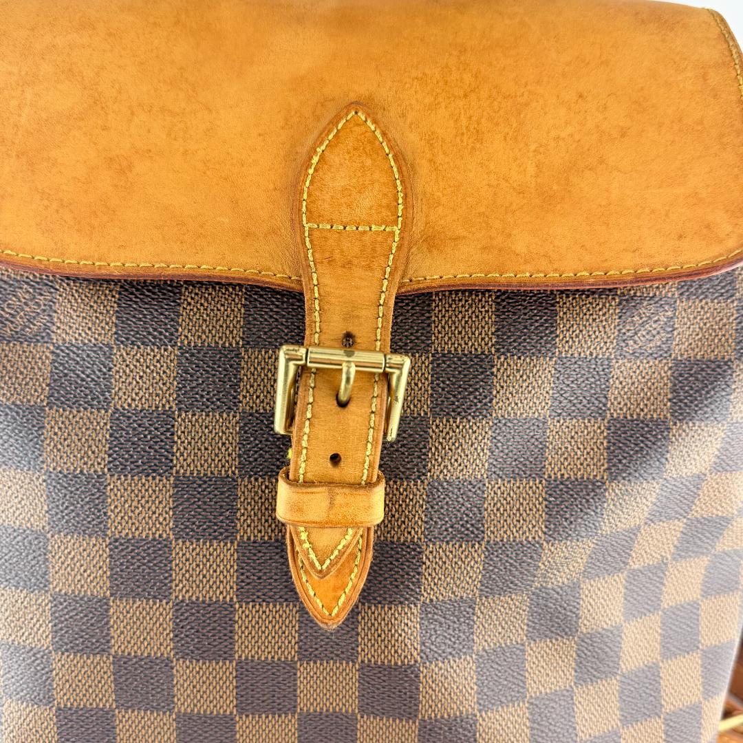 【美品】ルイヴィトン　リュック アルルカン ダミエ　エベヌ 100周年限定