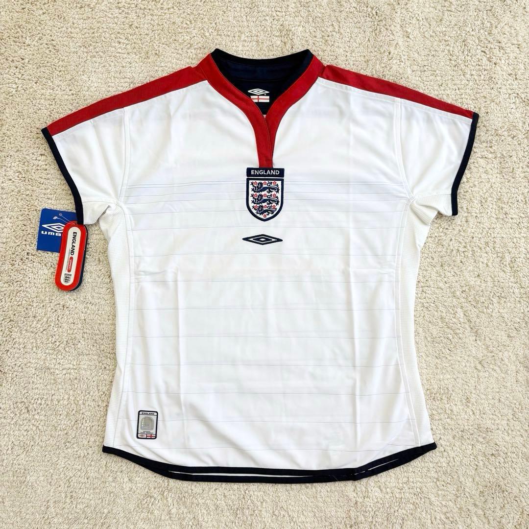 《希少》《新品タグ付き》イングランド代表 　ユニフォーム　レディース　アンブロ