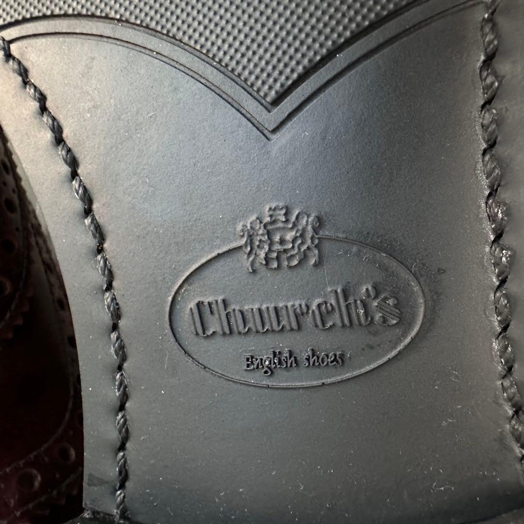 church's チャーチ　バーウッド　スタッズ　ローファー　革靴　極美品