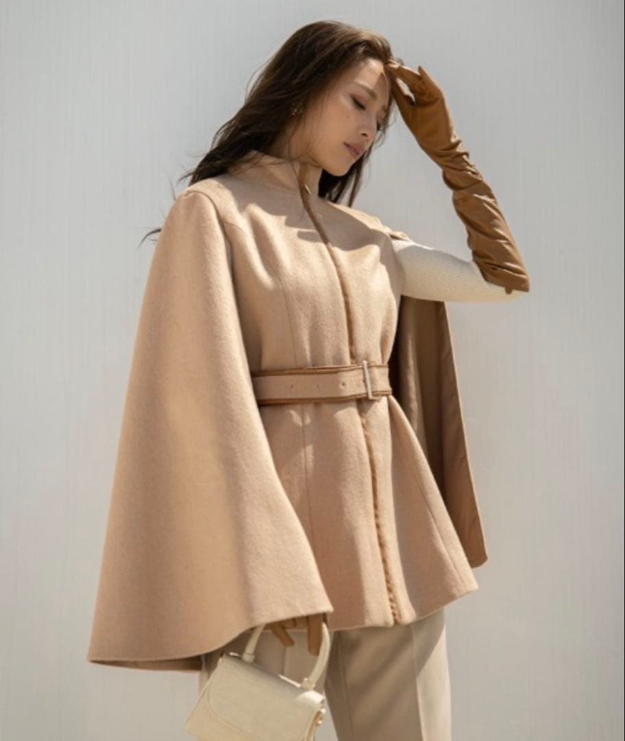 アンビエント クラシックウールケープコート - メルカリ