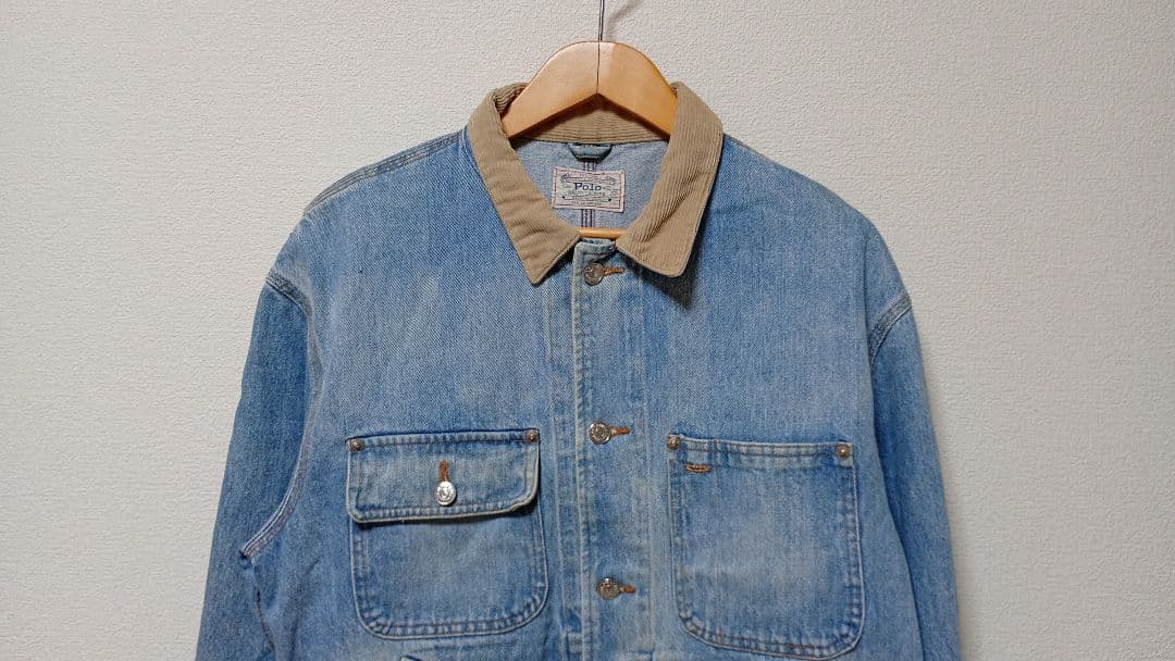 ポロラルフローレン　デニムジャケット　Mサイズ
