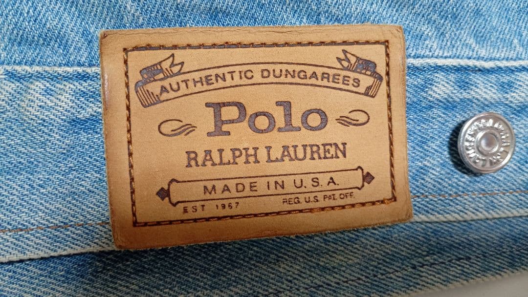 ポロラルフローレン　デニムジャケット　Mサイズ