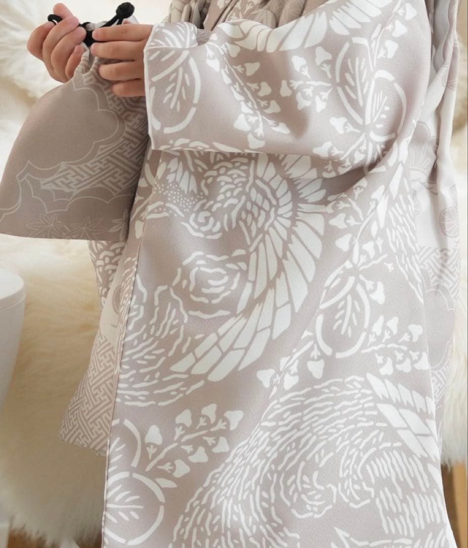 七五三 3歳 男の子 utatane ひよこ商店 着物 被布　セット 新品