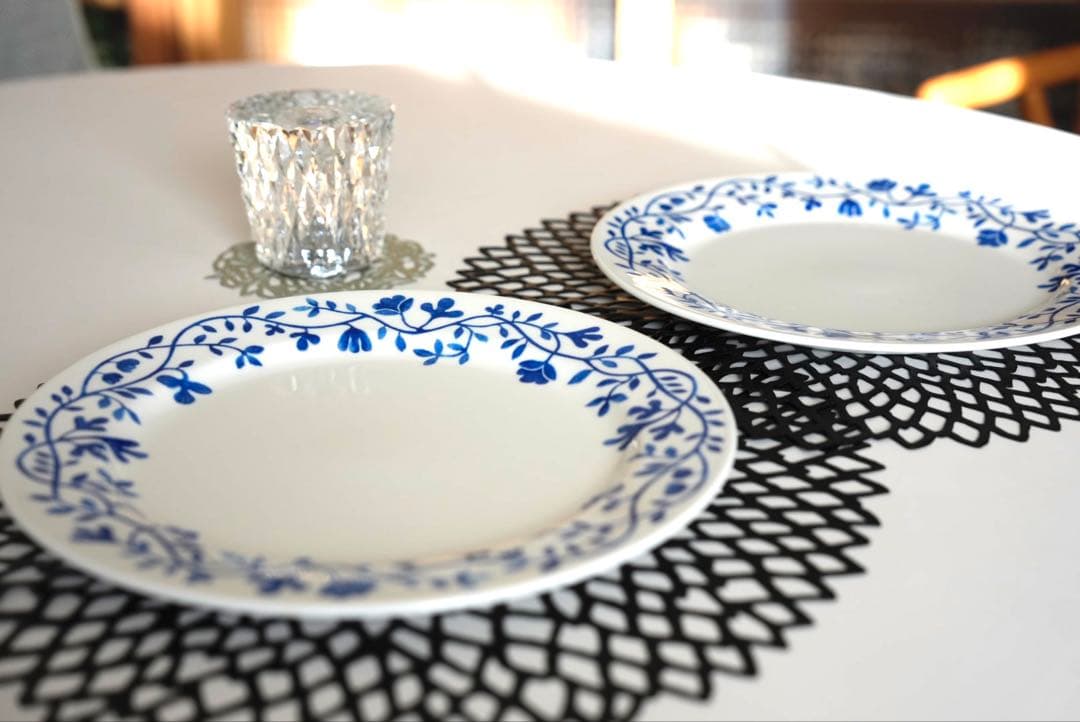 【新品未使用】ロールストランド ペルゴラ プレート 27cm 2枚組