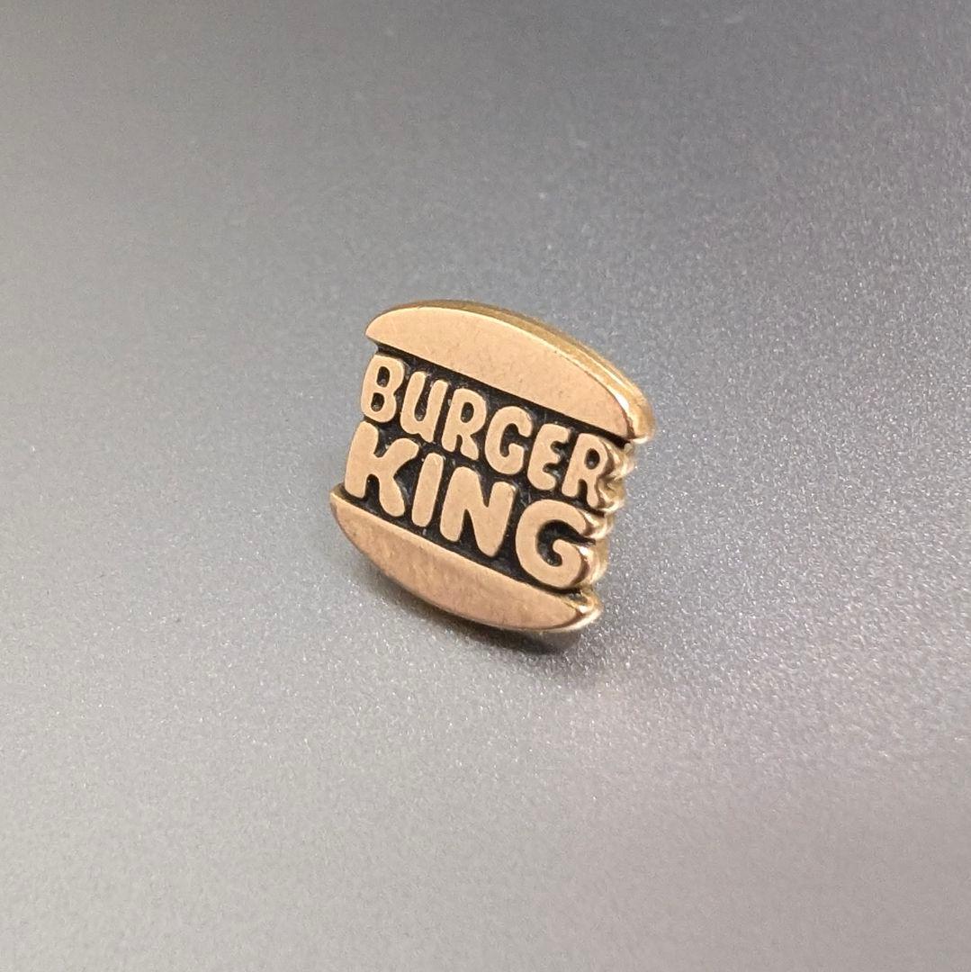 BURGER KING バーガーキング ハンバーガー ピンバッジ ロゴ