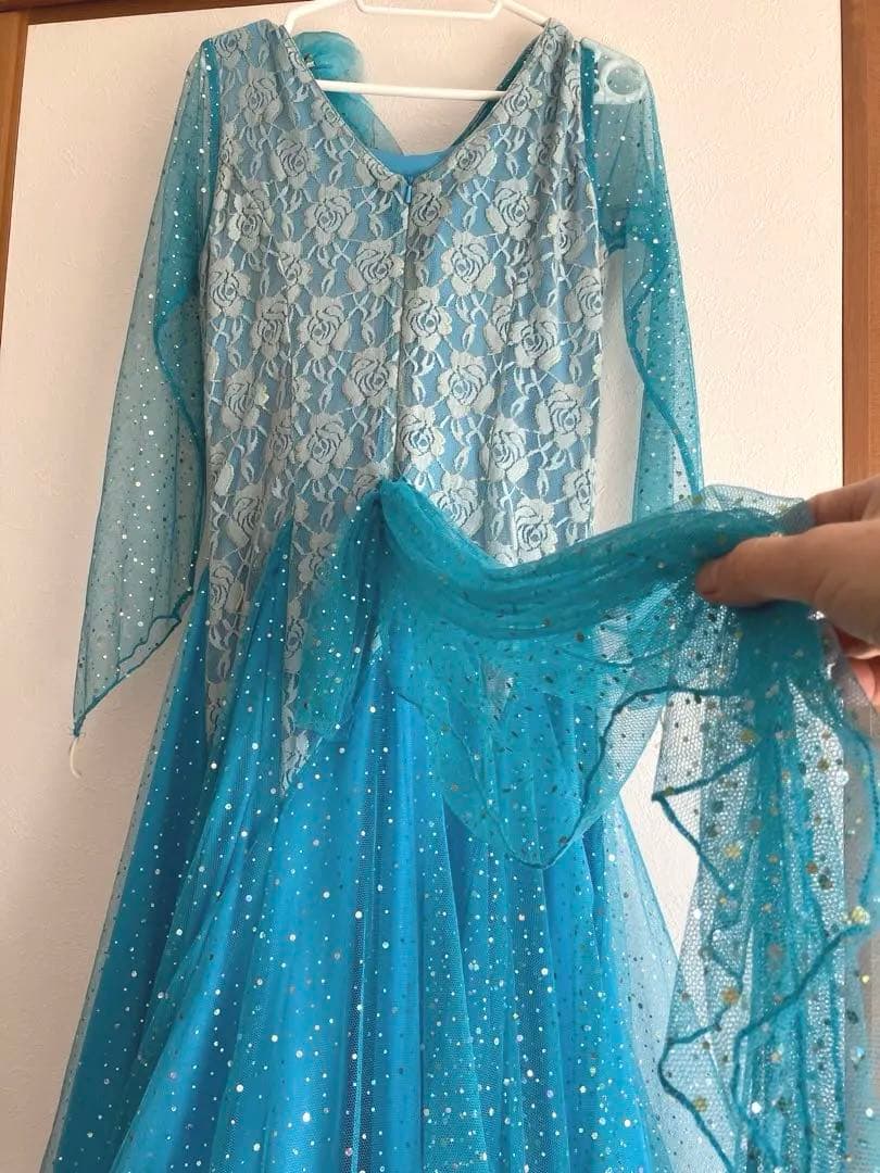 ダンスドレス　ダンスウェア　イチオク　スパンコール付き　M〜L