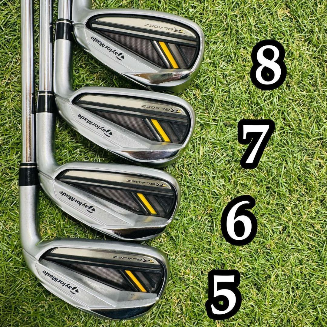 【良品】豪華8本 テーラーメイド RBZ ステージ2 メンズアイアンセット R