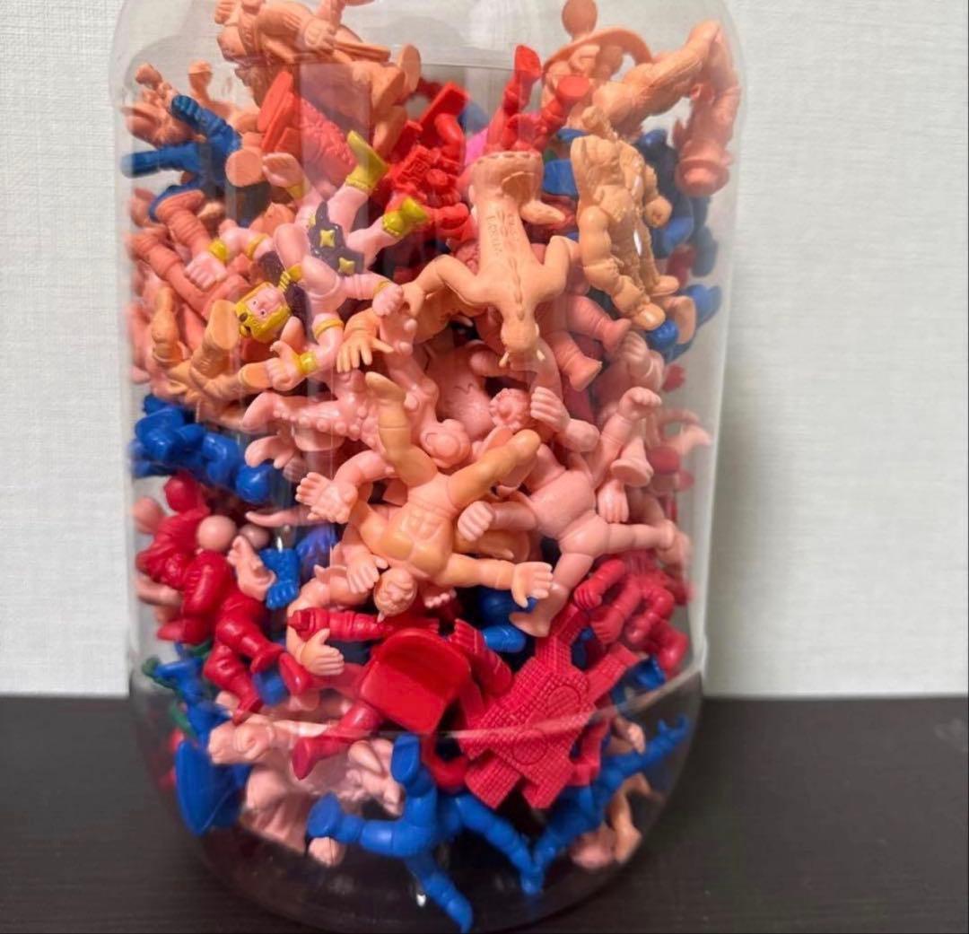 キン消し まとめ売り お楽しみ 昭和 ガチャガチャ キン肉マン カラー