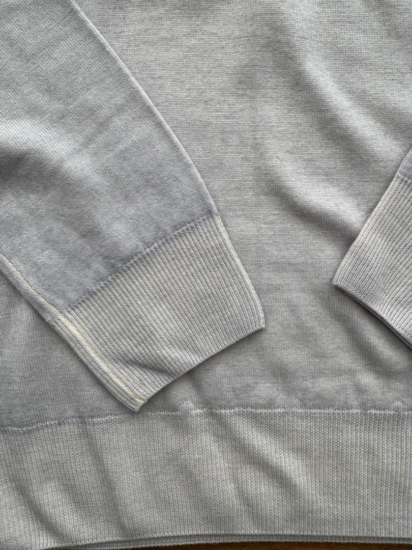 新品Costanza ライトグレー クルーネックセーター