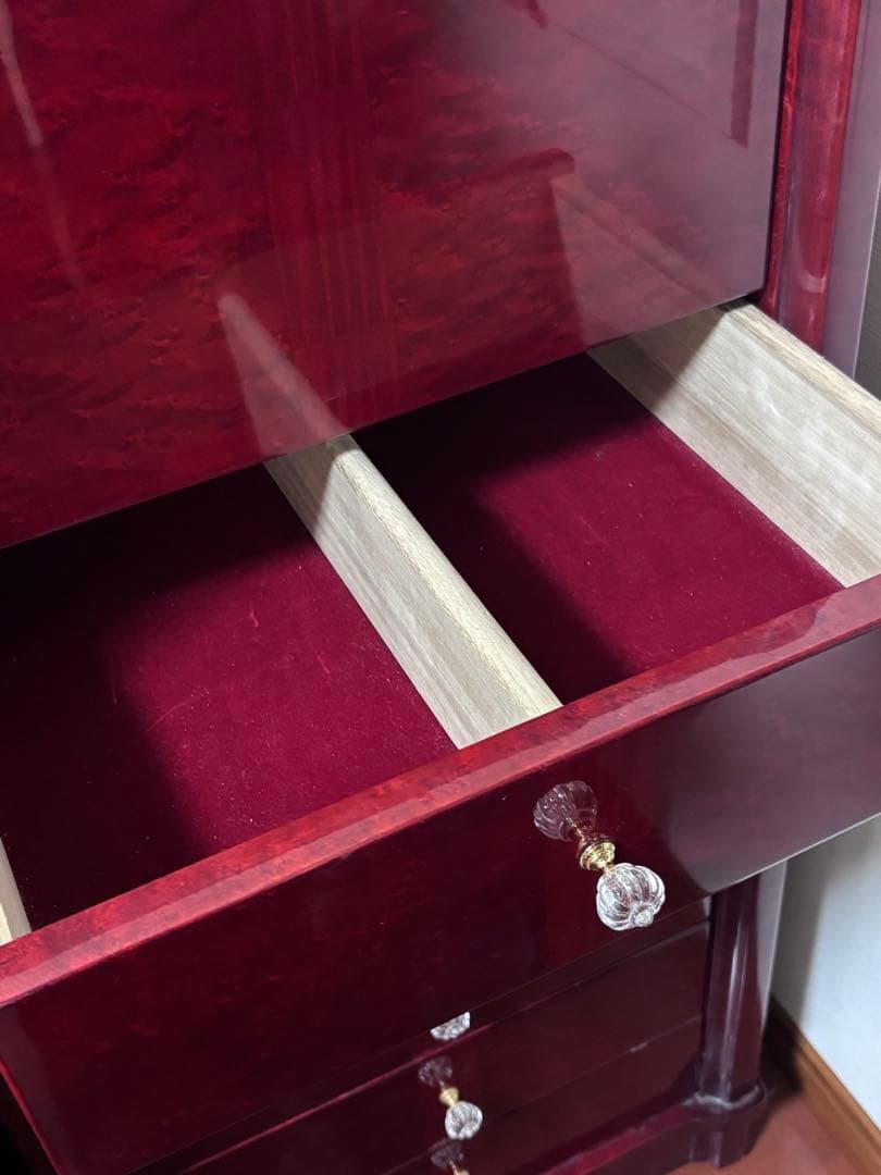 井上木工所　鍵付き　宝石箱