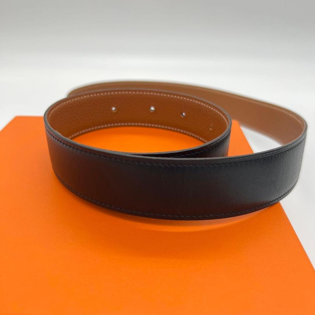 エルメス コンスタンス　Hベルト　ベルト ブラック　ブラウン　ゴールド レザー