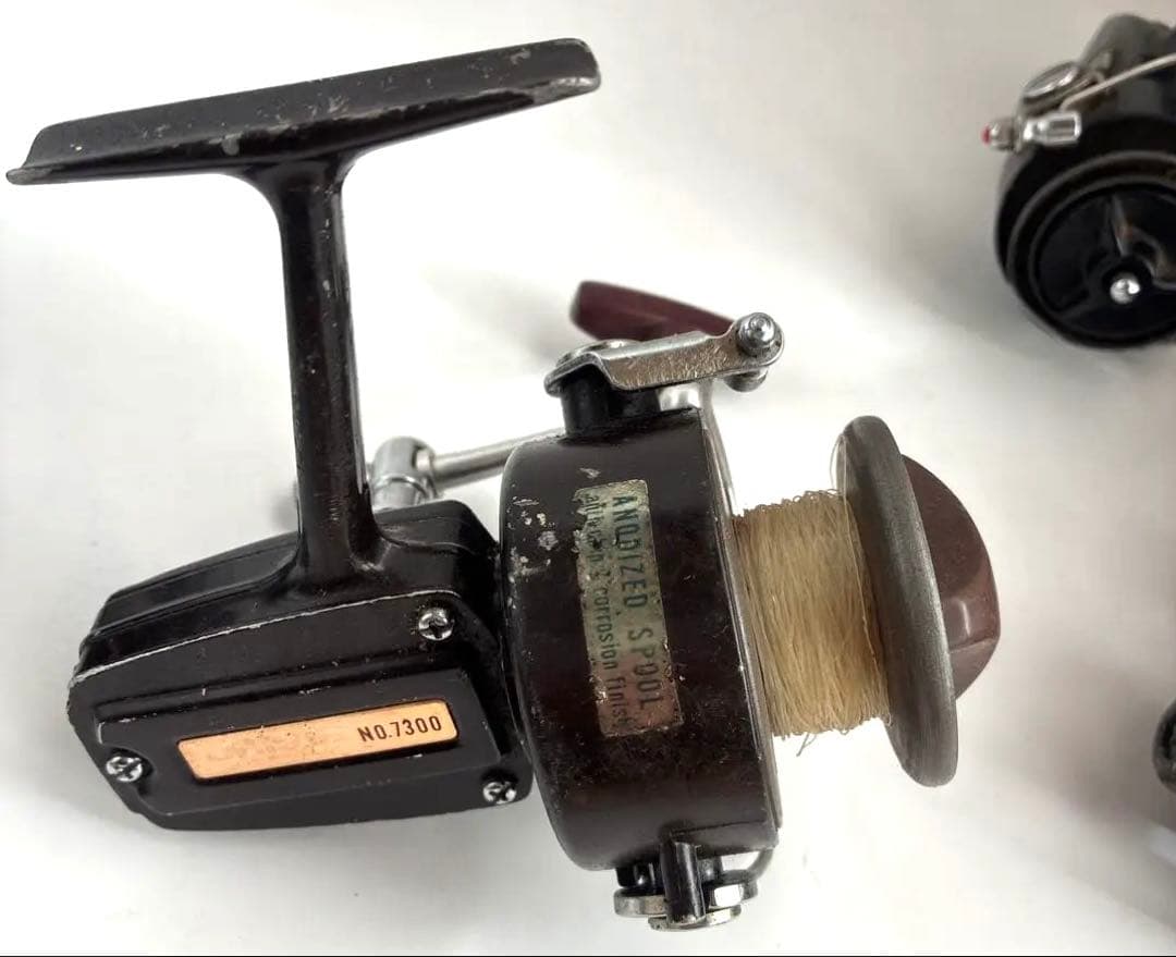 希少品】スピニングリール 7点 まとめ 動作品と故障、部品欠損品混じり