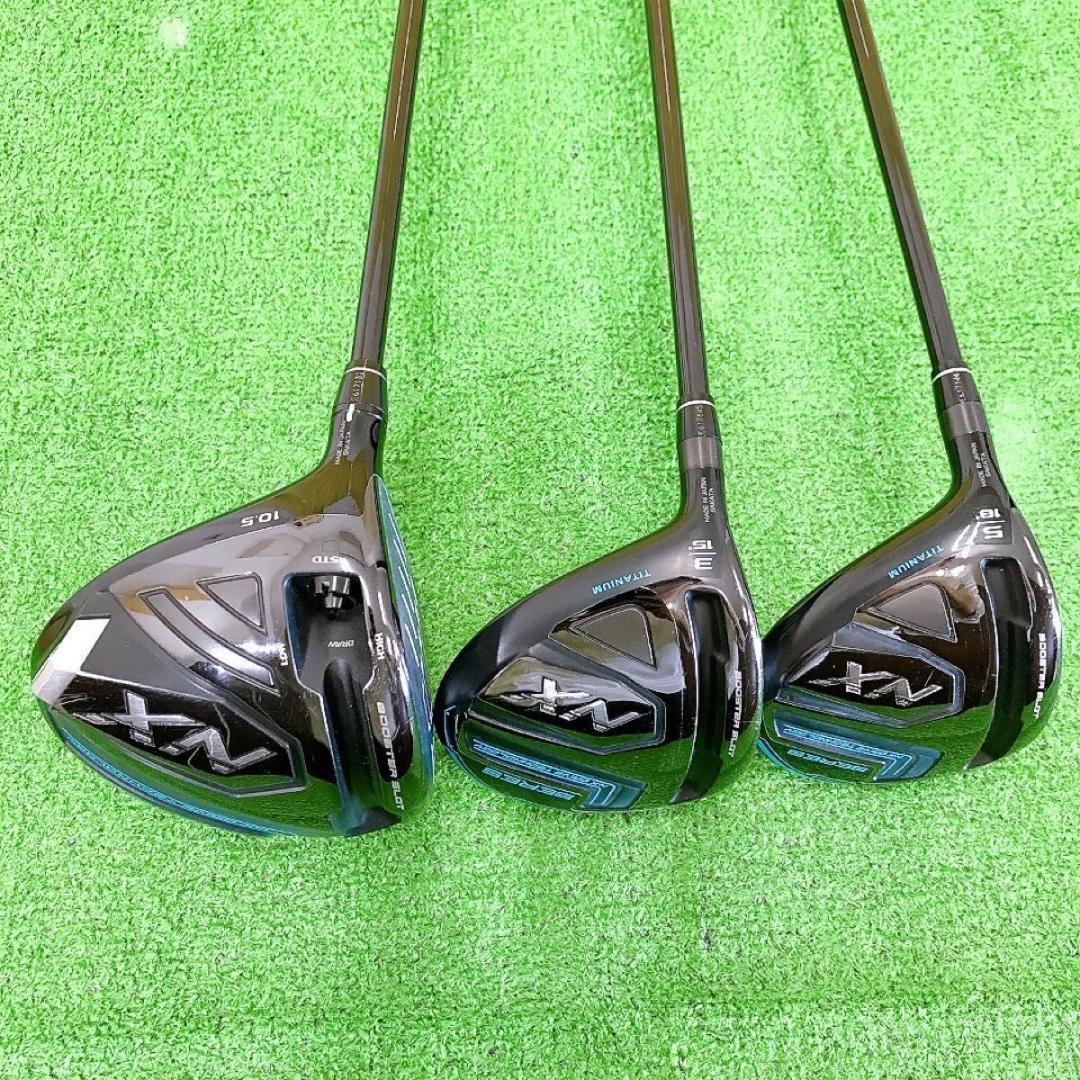 シ16★超希少女性用レフティ★BERES NX 3本レディースクラブセット A左