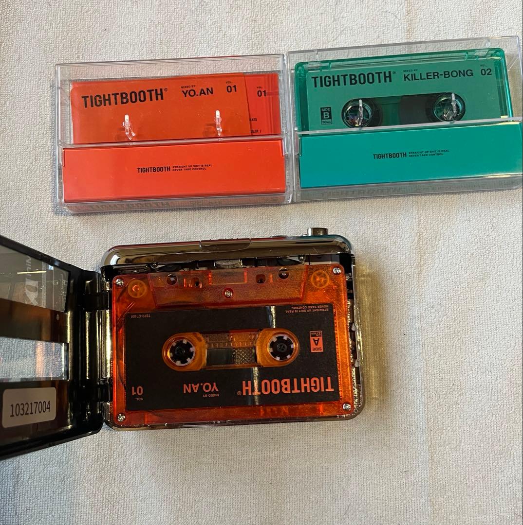 【超レア】TIGHTBOOTH CassettePlayer Walkman完品