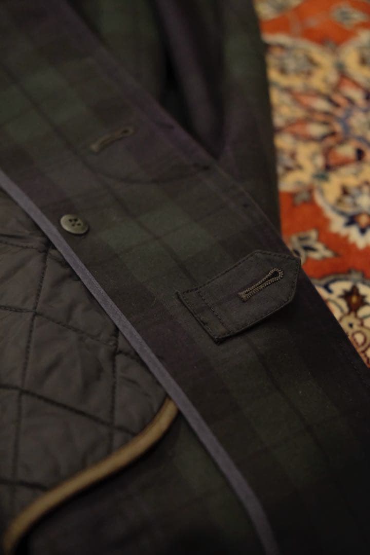 ✨美品✨ポールスミス　RNEWBOLDステンカラーコート ブラックウォッチ