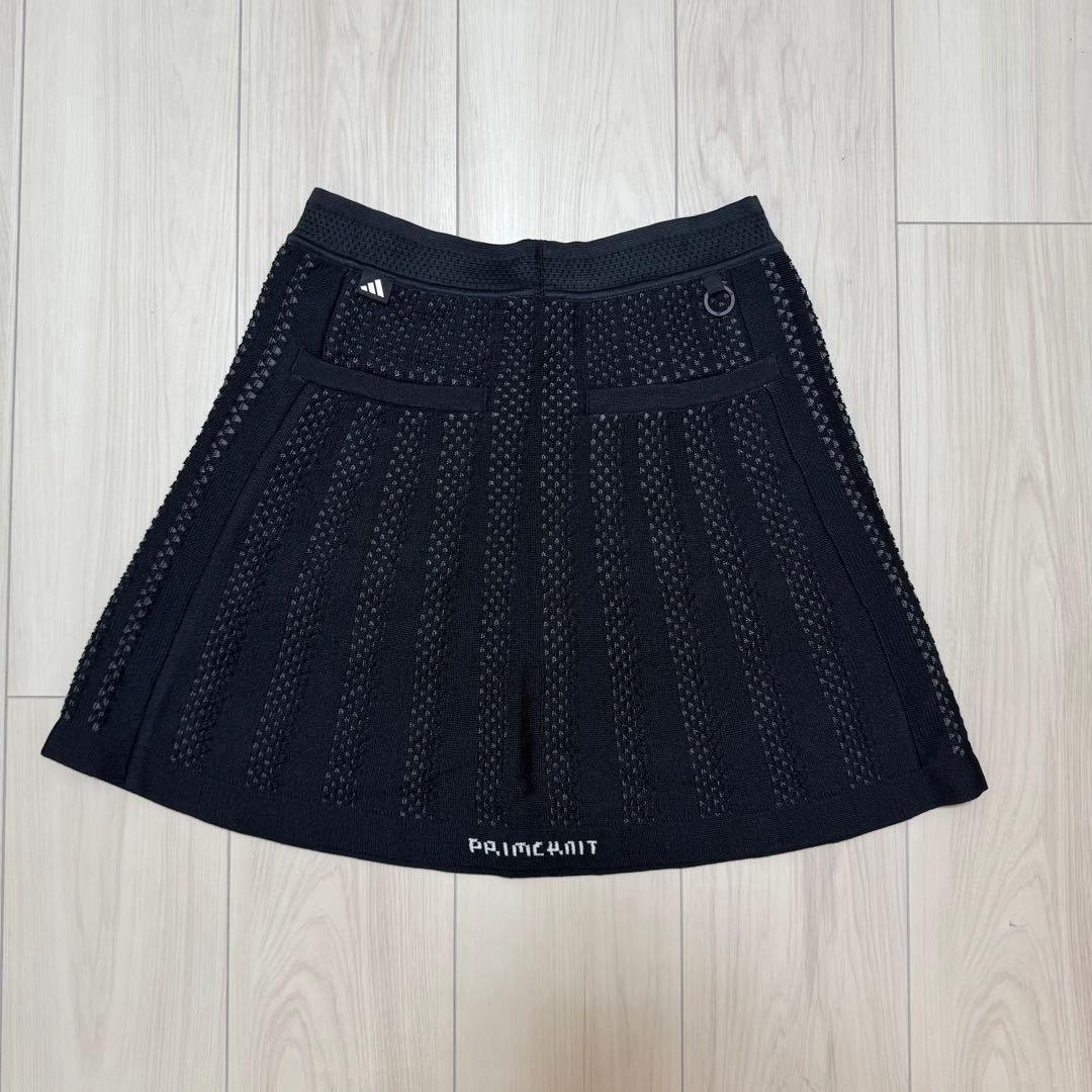 新品 アディダス セットアップ プライムニット 黒 スカート 長袖