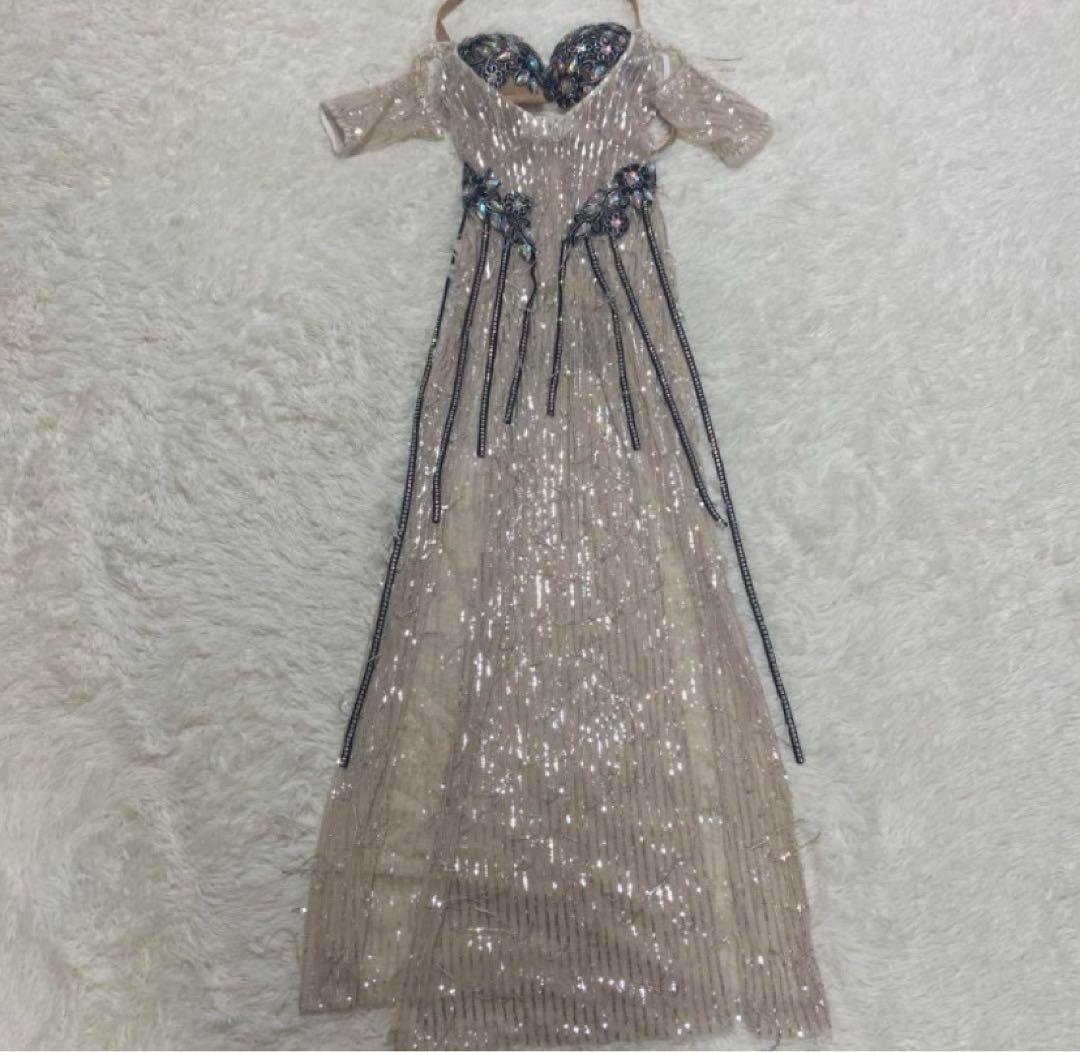 ベリーダンス　ドレス　衣装　練習着　レッスン着　サイーディ　バラディドレス