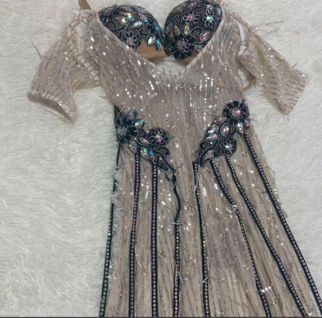 ベリーダンス　ドレス　衣装　練習着　レッスン着　サイーディ　バラディドレス