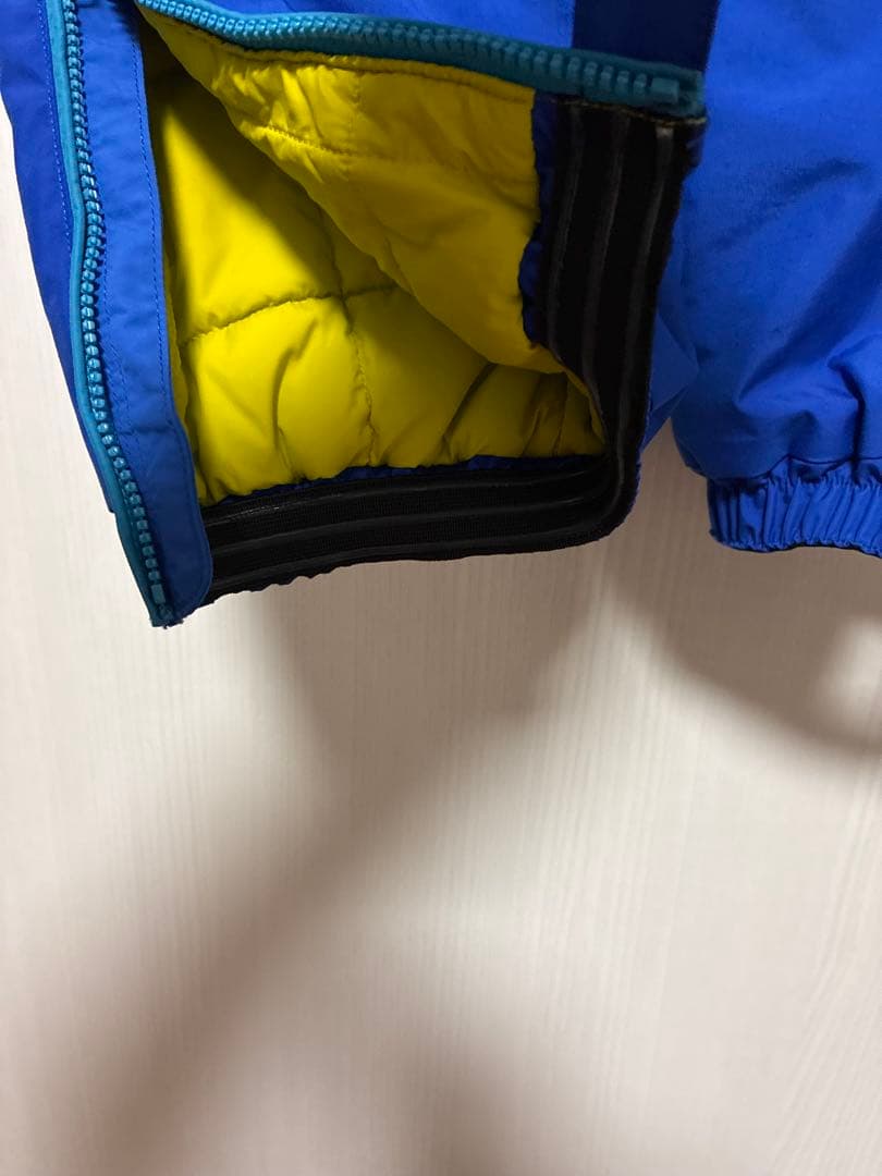 【極美品】モンベル　キッズ　子供　パウダーカバーオール　110センチ　つなぎ