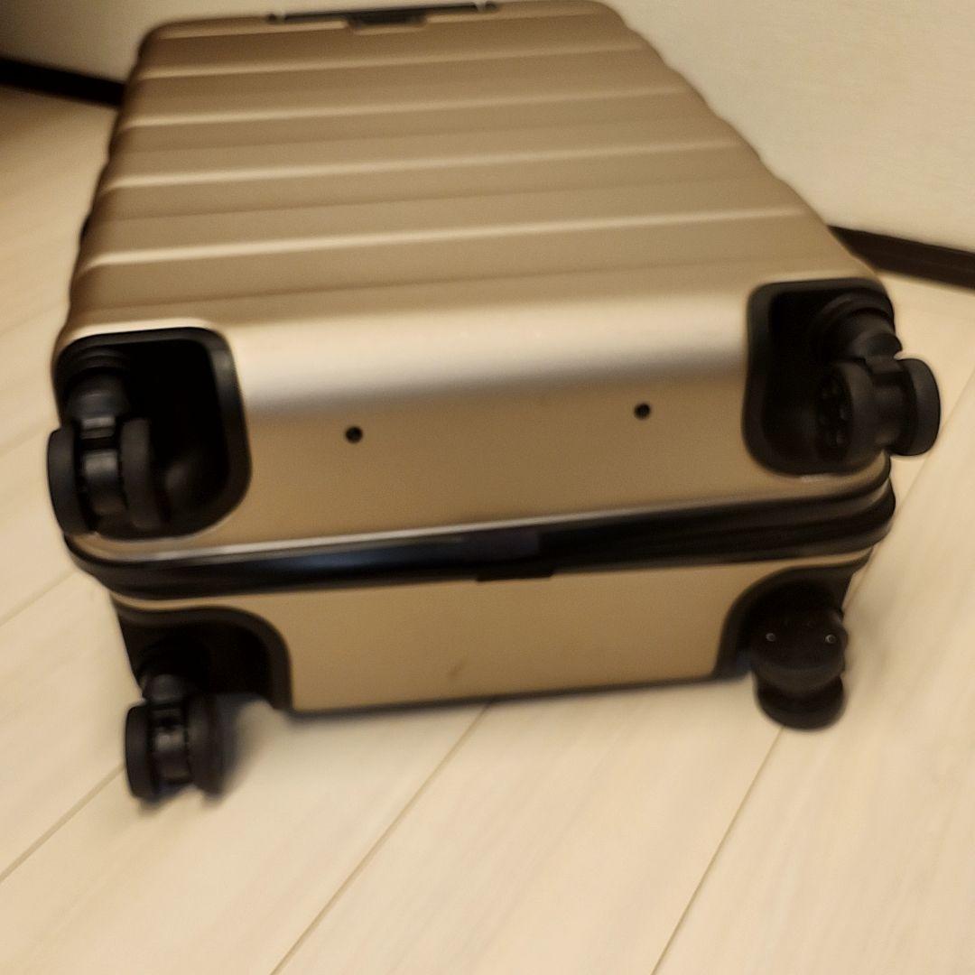 無印良品　ハードキャリーケース　スーツケース　ベージュ　75L