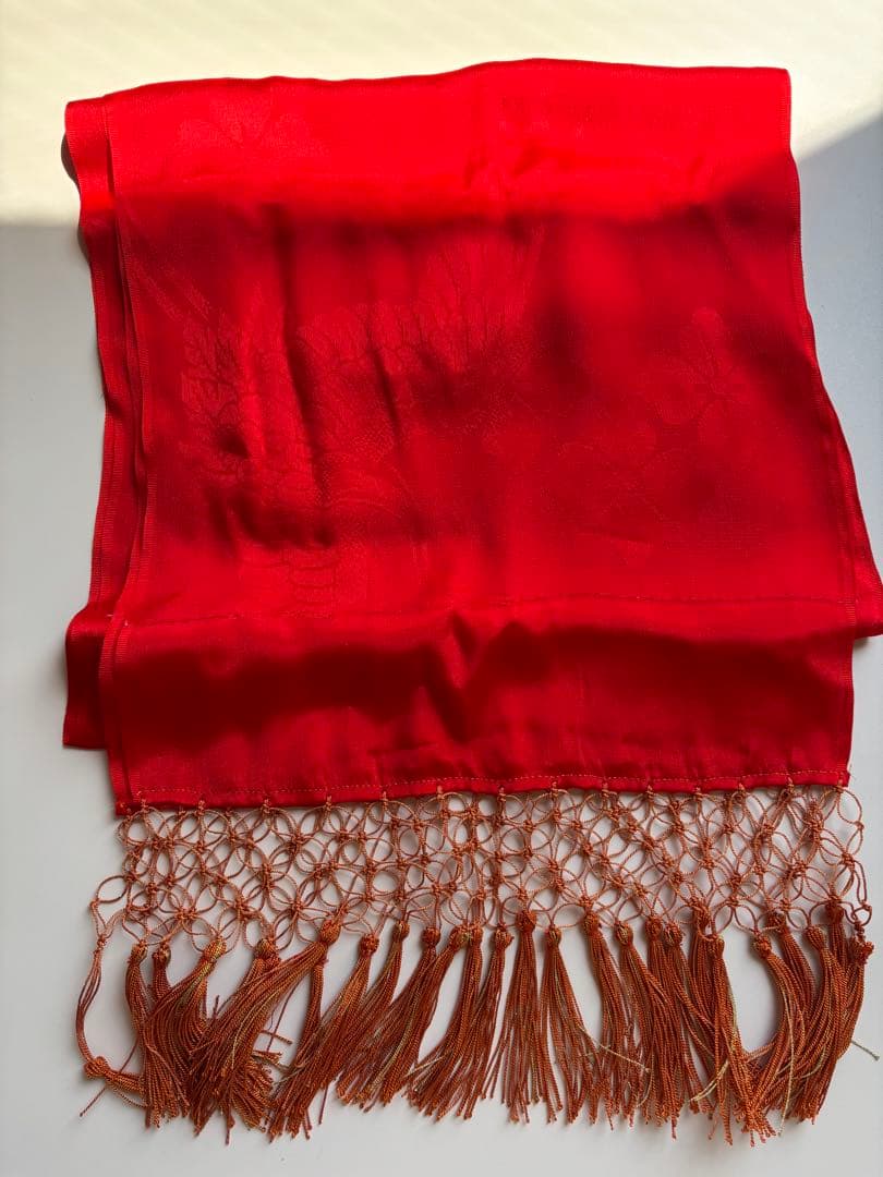 【値下げ】7歳　女の子用フルセット　裾除け　正絹　七五三　金刺繍入り　他小物付き