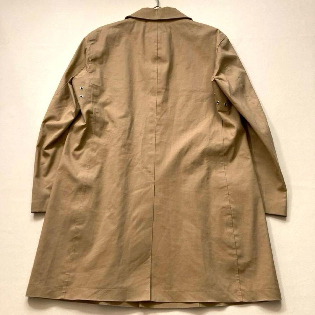 【大人気】マッキントッシュロンドン ゴム引きコート 茶タグ 38 ベージュ