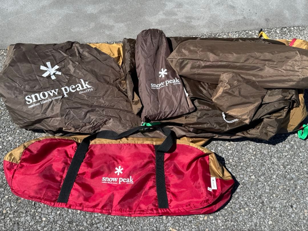 【美品】スノーピーク アメニティードーム　テント収納袋　peak