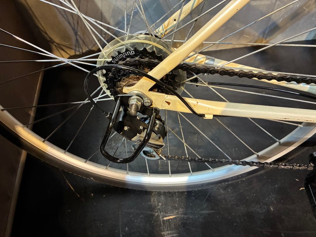 J20 【大阪堺市/取引】中古 27インチ 6段変速 ノーパンクタイヤ仕様