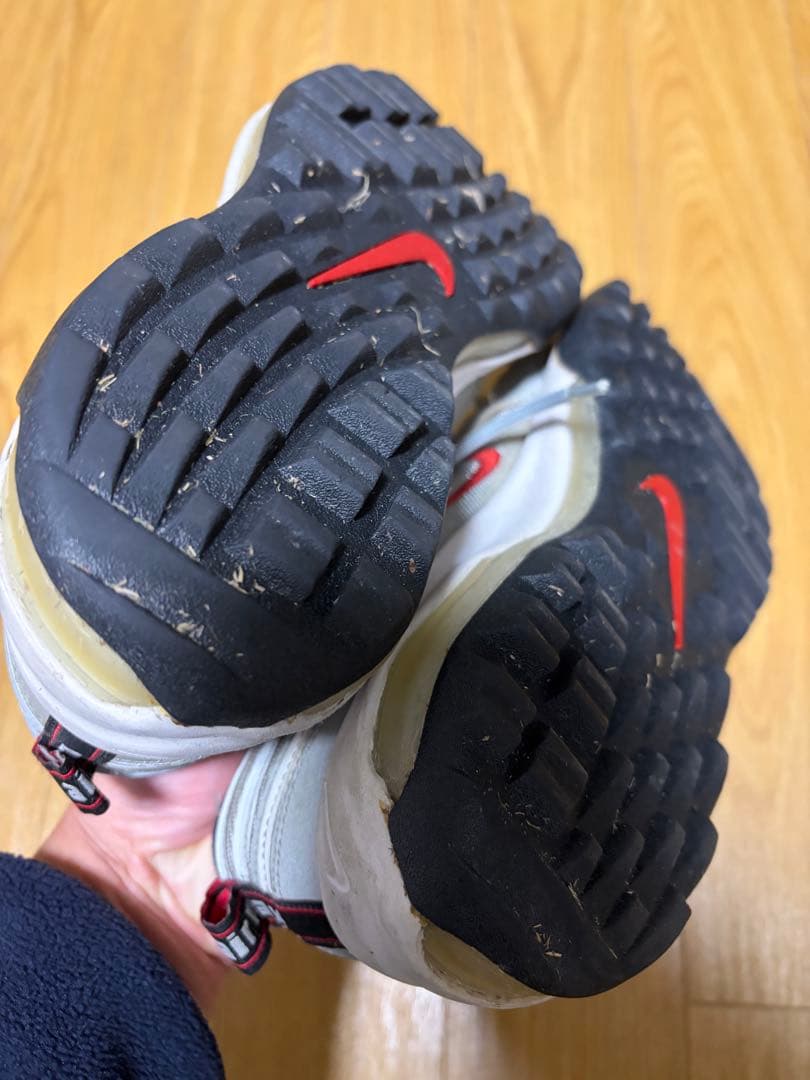 ナイキ エア マックス 97 ゴルフシューズ シルバー&ブラック2足セット