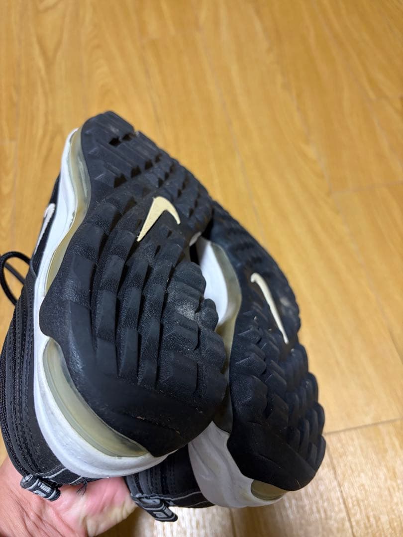 ナイキ エア マックス 97 ゴルフシューズ シルバー&ブラック2足セット