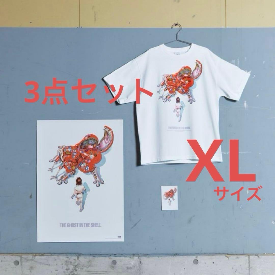 3点SET 士郎正宗の世界展 攻殻機動隊と創造の軌跡 AKIRA 大友克洋 XL