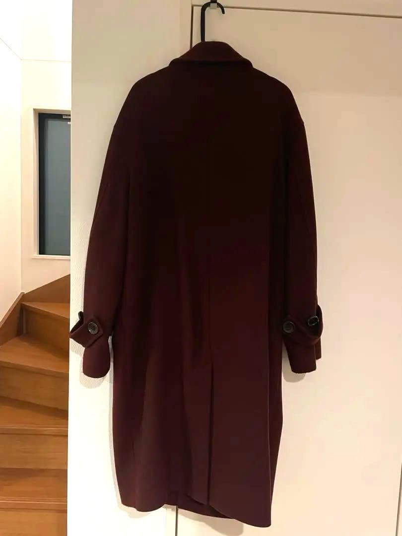 SOE READY TO WEAR バーガンディ チェスターコート
