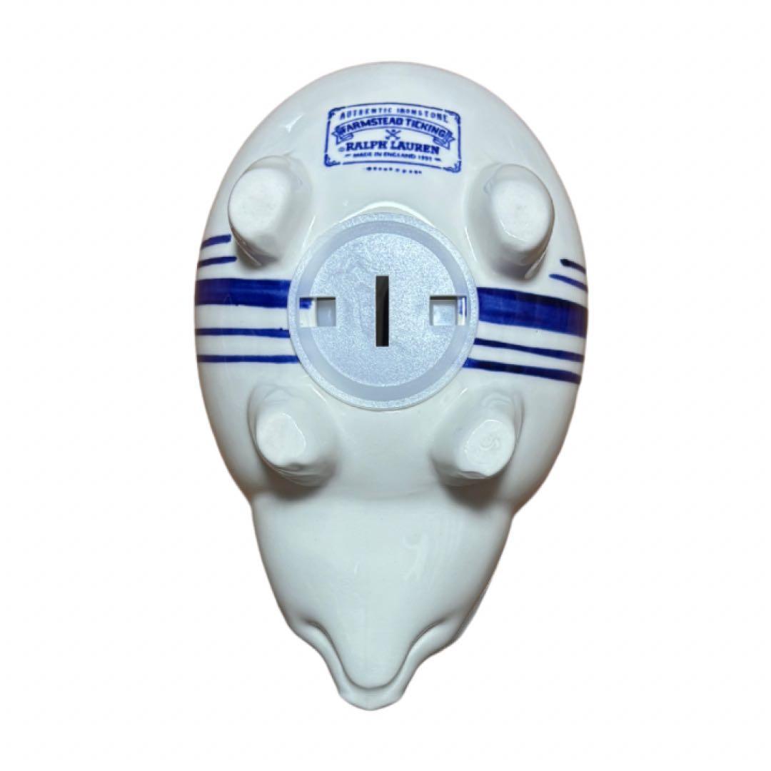 希少　美品　RALPH LAUREN ラルフローレン　豚　貯金箱　英国製