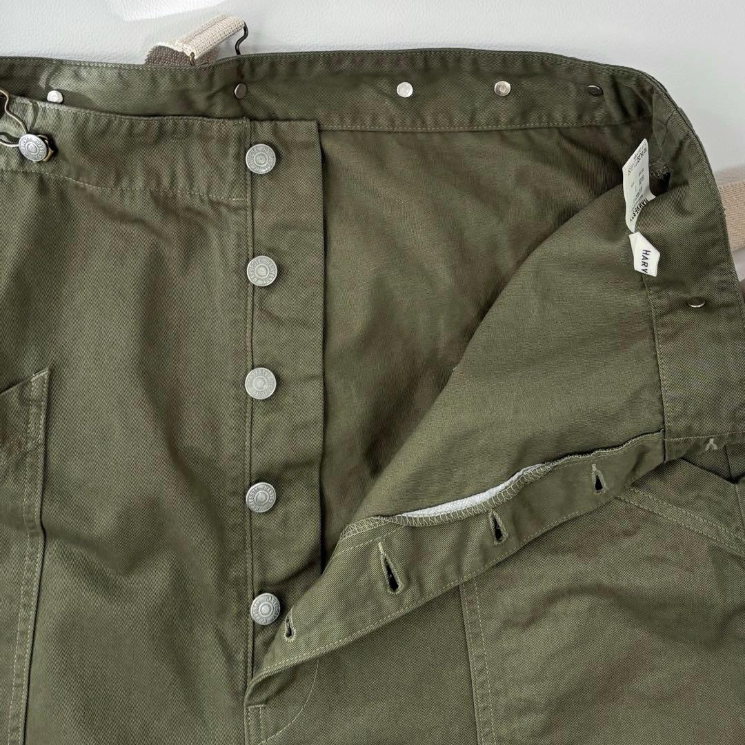 ハーベスティ チノ サスペンダーガーデンパンツ 1