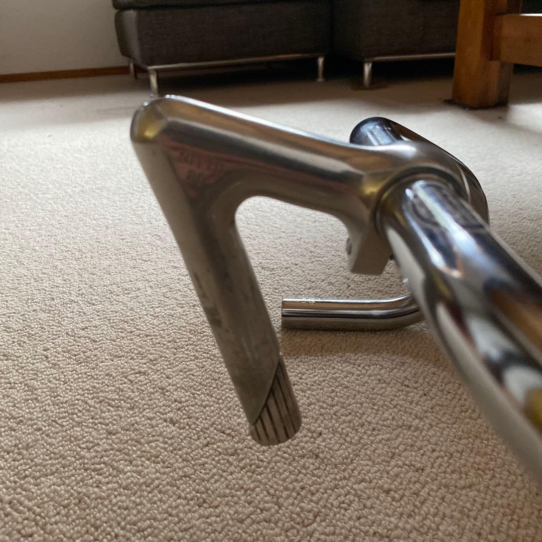 Nitto Perl スレッドステムとb125ドロップハンドル njs ピスト - メルカリ