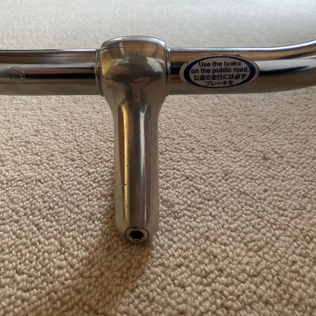 Nitto Perl スレッドステムとb125ドロップハンドル njs ピスト - メルカリ