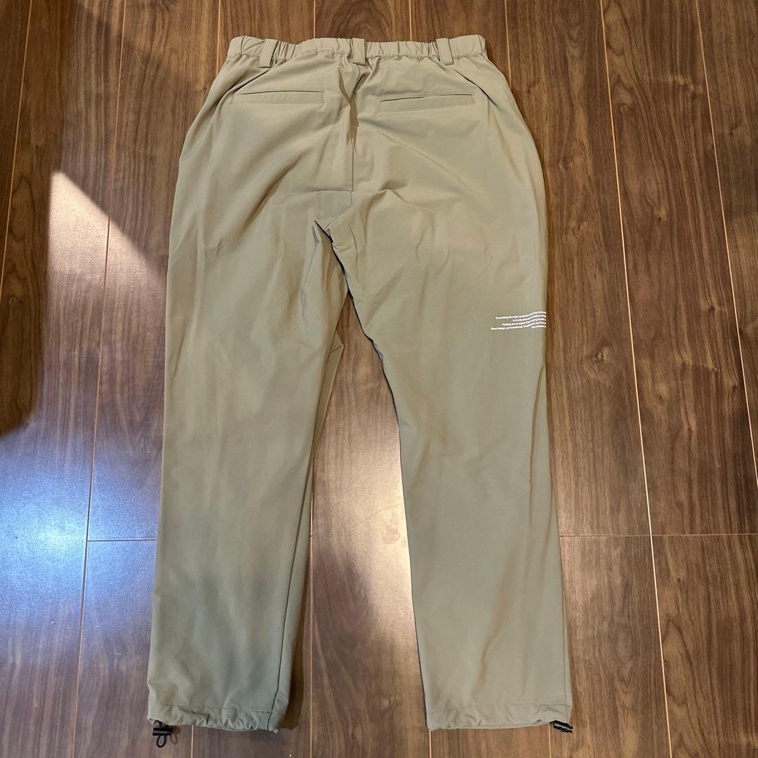 メンズウェア RUFFLOG STRECH WARM WIDE SLACKS KHAKI