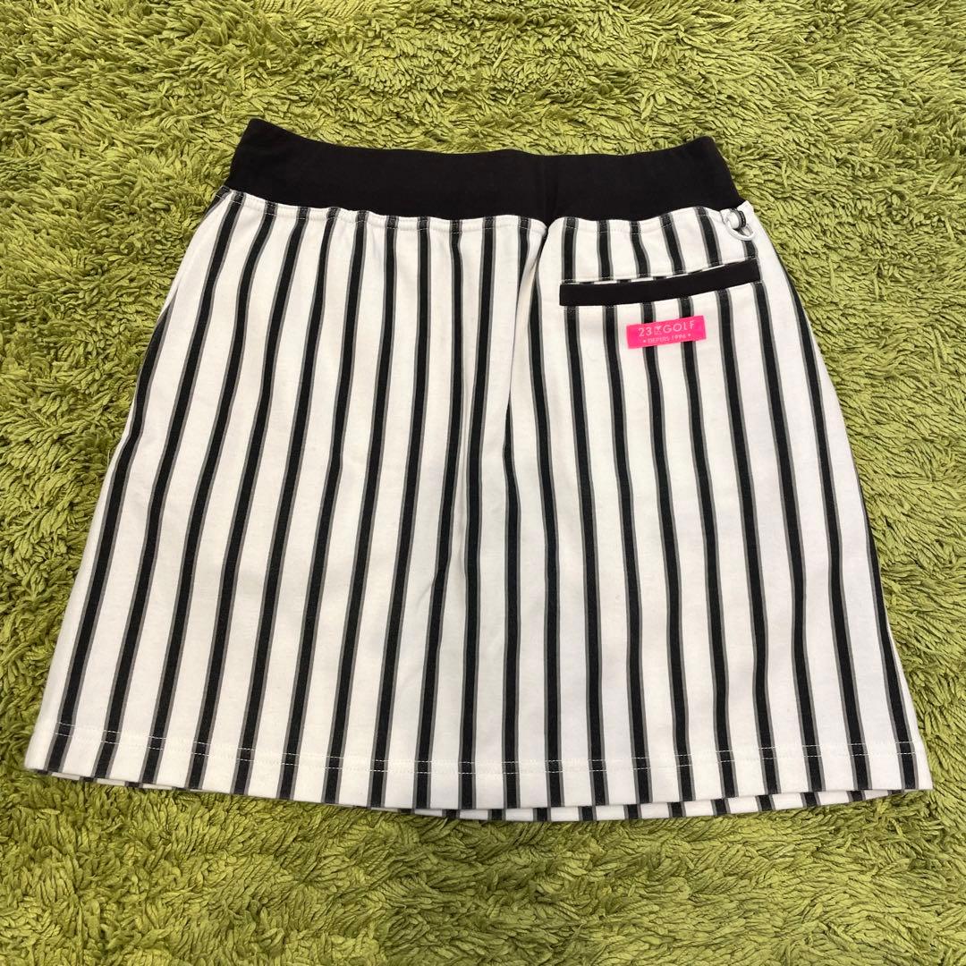 23区ゴルフ セットアップ ストライプ柄 上下 レディース Mサイズ 公式