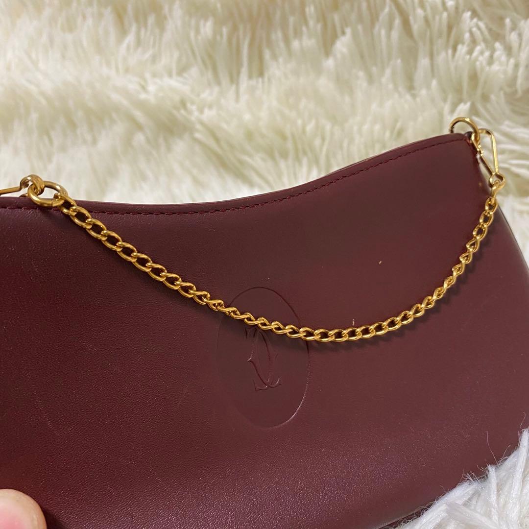 【良品✨】genten パイソン ヘビ革 ＋　カルティエポーチ