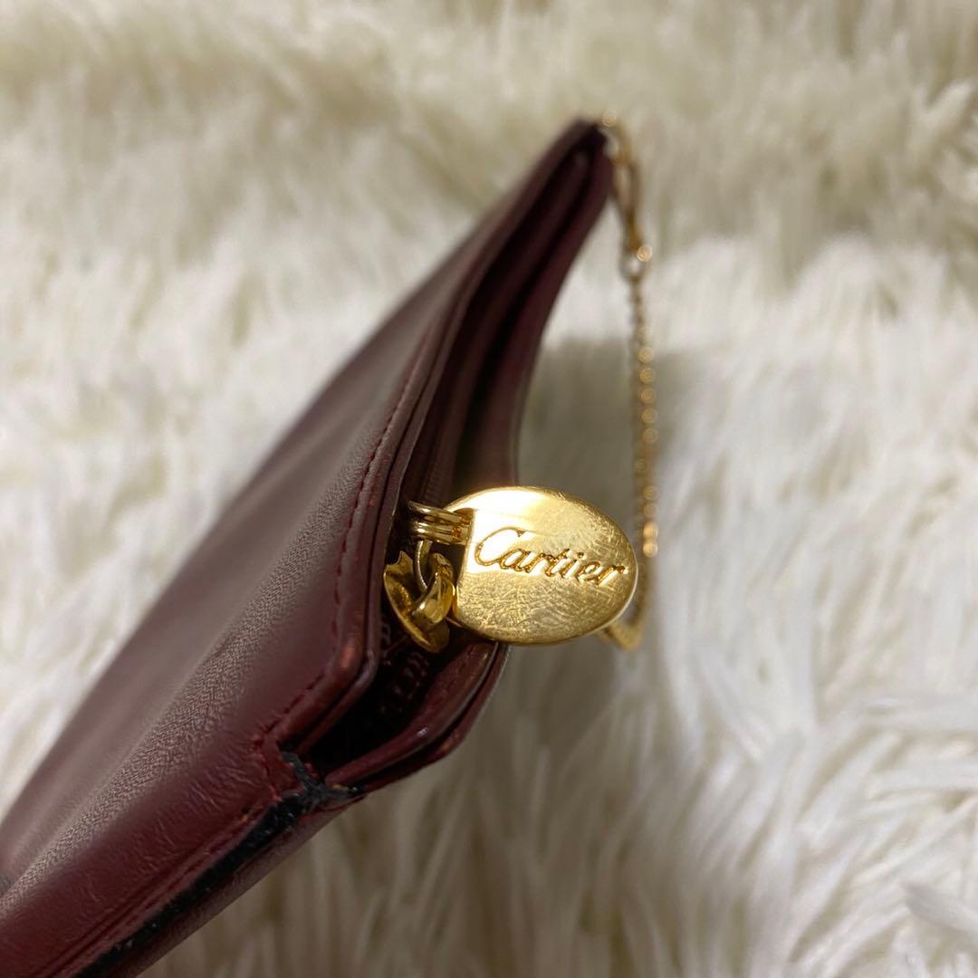 【良品✨】genten パイソン ヘビ革 ＋　カルティエポーチ