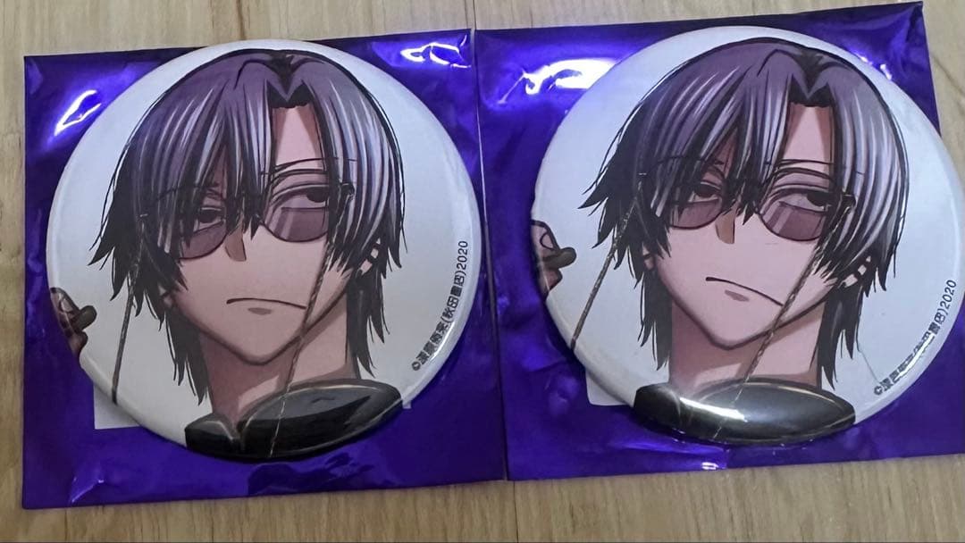 桃源暗鬼 缶バッジ コミケ c107 朽森紫苑 - メルカリ