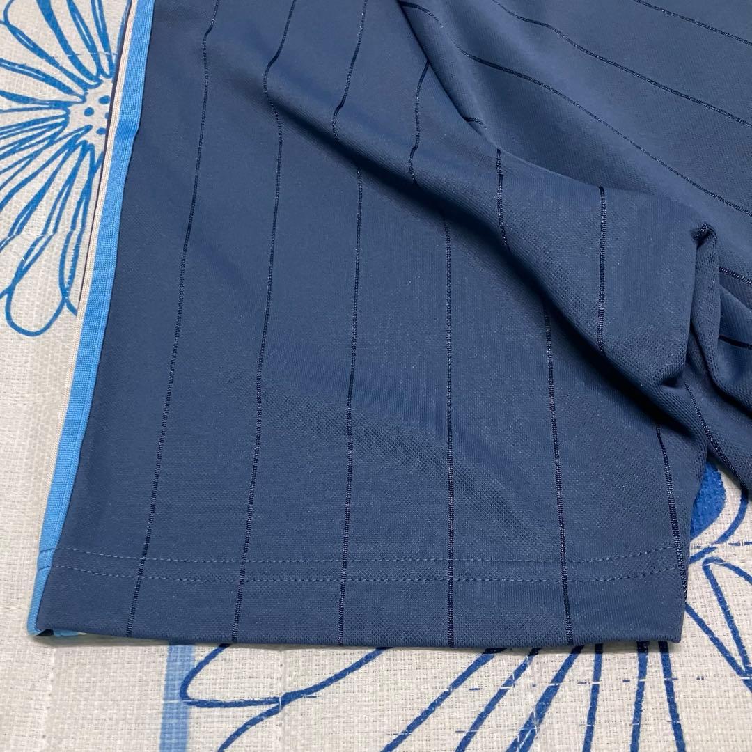 【希少】adidas Originalsピンストライプ　ジャージー　ゲームシャツ