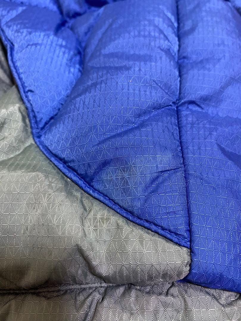 希少ALPHANUMERIC ダウンベスト ブルー グレー　メンズ　レディース