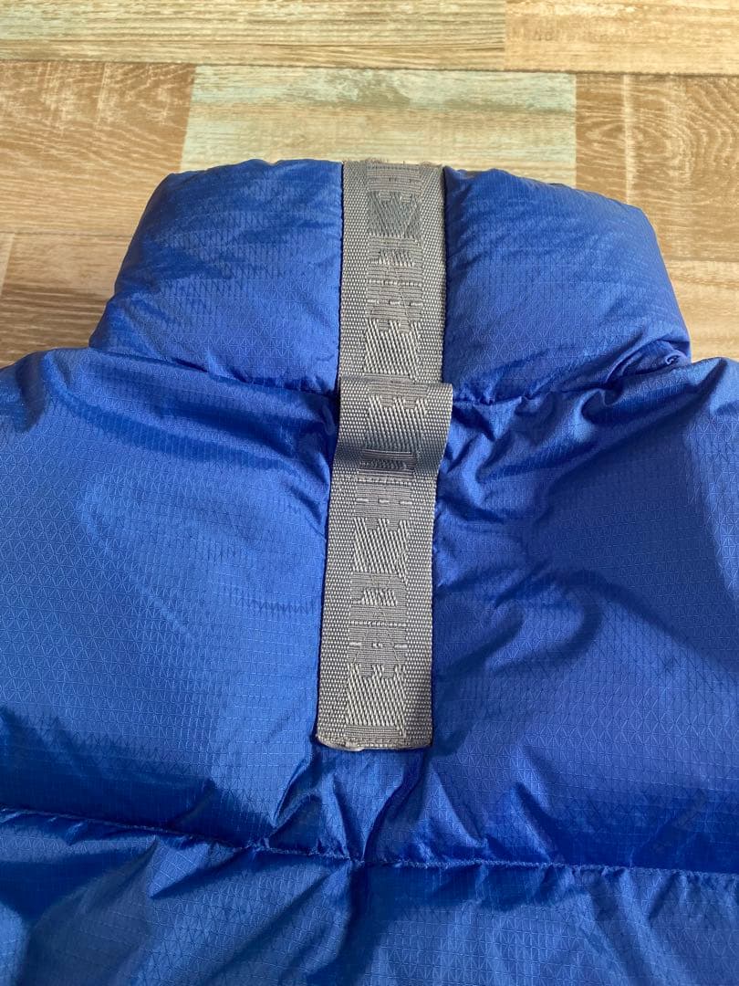 希少ALPHANUMERIC ダウンベスト ブルー グレー　メンズ　レディース