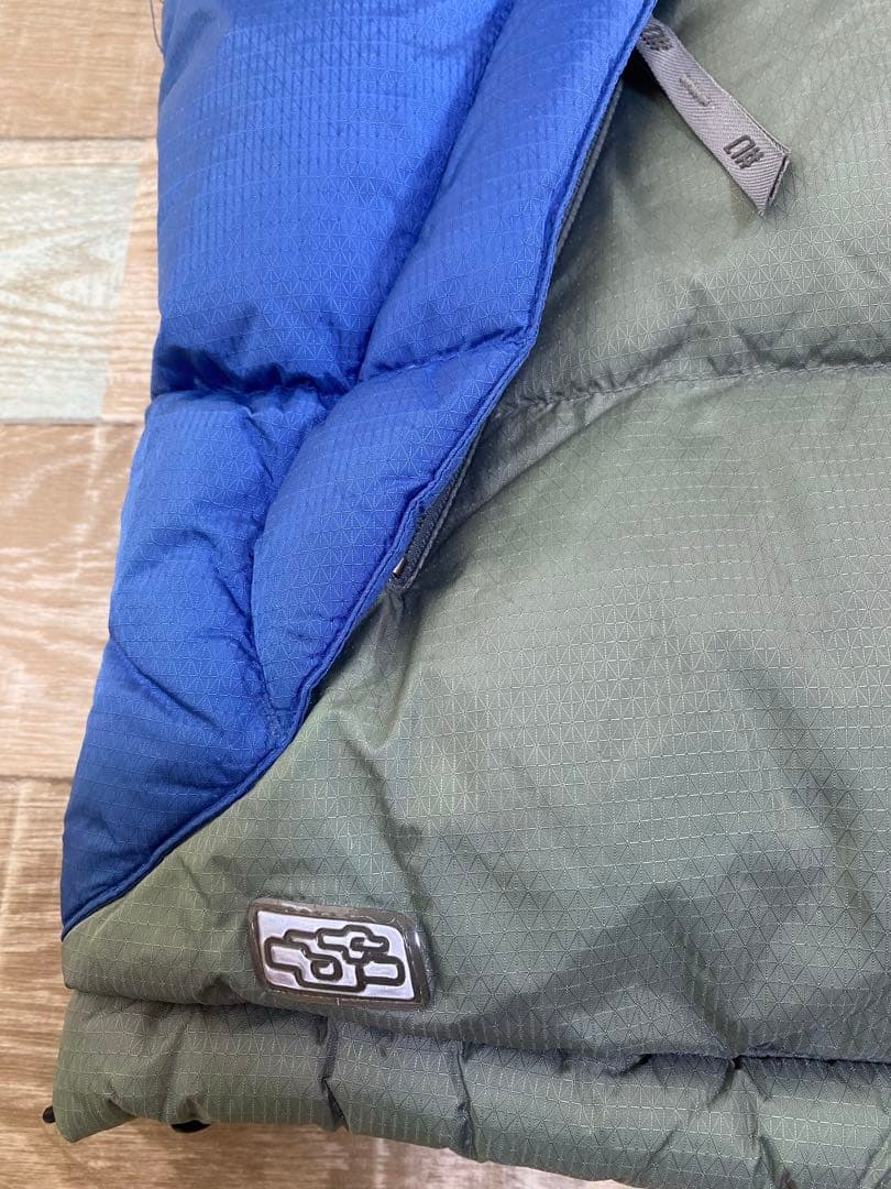 希少ALPHANUMERIC ダウンベスト ブルー グレー　メンズ　レディース